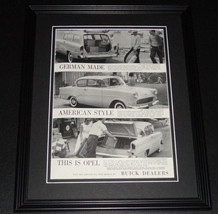 1959 Buick Dealers 11x14 Framed ORIGINAL Vintage Advertisement - £38.93 GBP
