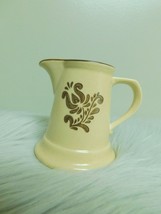 Vintage Pfaltzgraff Village Creamer Cream Pitcher 4 1/4&quot; Discontinued - £10.07 GBP