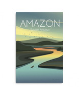 HomeRoots 48 x 32 in. Green Vibrant South American Amazon Canvas Wall Art - $273.26