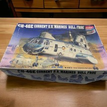 Academy CH-46E Current U.S Marines &quot;Bull Frog&quot; Helicopter Model Kit New ... - £77.86 GBP