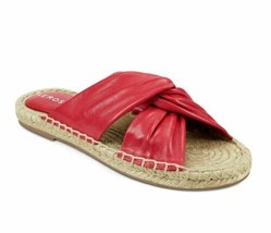 NEW AEROSOLES Paramus Espadrille Sandals, Red (Size 6 M) - $49.95