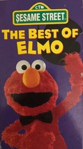 Lo Mejor De Elmo Vhs Sesame Street 1994 Probado Raro Coleccionable Vintage - $24.82