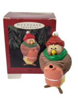 Hallmark Keepsake Ornament Disney Winnie The Pooh Owl with Hot Water Bottle - £8.29 GBP