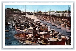 Fisherman&#39;s Wharf San Francisco California CA UNP WB Postcard T9 - £3.05 GBP