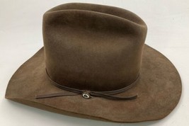 Stetson Rancher Silverbelly Hat 7-1/4  Beaver Chocolate Brown - £73.45 GBP