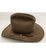 Stetson Rancher Silverbelly Hat 7-1/4  Beaver Chocolate Brown - £74.00 GBP