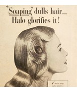Halo Shampoo Hair Care 1948 Advertisement Beauty Hygiene Products DWNN14 - $34.17 CAD