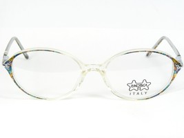 Vintage Luxottica Lu 4280 W104 Clear /MULTICOLOR Eyeglasses Frame 52-17-135mm - £50.49 GBP