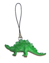 Stegosaurus Jurassic Dinosaur Cell Phone Purse Charm 3D - £5.42 GBP