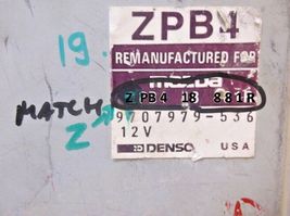 1994..94 MAZDA 929  ENGINE CONTROL MODULE/COMPUTER..ECU..ECM.PCM image 3