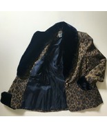 Cheetah Print Jacket FurTrim Mansfield Clothes London  - £69.78 GBP