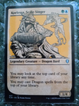 Korlessa Scale Singer Magic The Gathering 427 Baldurs Gate Commander Leg... - $2.30
