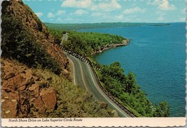 North Shore Drive on Lake Superior Circle Route Postcard PC359 - £3.90 GBP