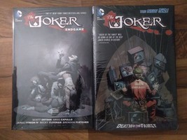 THE JOKER Hardcover Lot of 2 Books-Endgame &amp; Death Of The Family-NEW DC Batman - £31.57 GBP