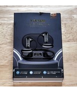 True Wireless Earbuds YYK-Q28 Open Ear Headphones Black - £19.37 GBP