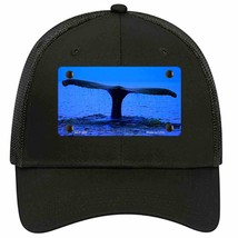 Whale Tail Novelty Black Mesh License Plate Hat - £23.08 GBP