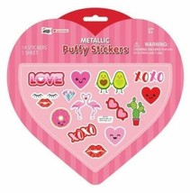 Mello Smello Foodie Metallic Puffy Stickers, 14 ct Love Valentines - $10.99
