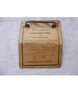 Vintage 1953 Marvelous Tool Knife Sharpener Purifoy &amp; Co. Insurance Memb... - $368.72 MXN