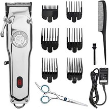 Tips For Clips Men&#39;S Professional Hair Clippers - Cordless Hair, Beard G... - £67.11 GBP