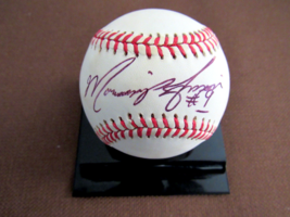 Marquis Grissom # 9 1995 Wsc Atlanta Braves Early Signed Auto Onl Baseball Jsa - £81.18 GBP