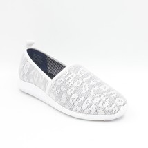 Ideology Mayden Women Slip On Mesh Sneakers White Leopard Print - £4.16 GBP