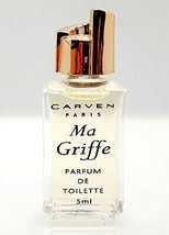 Ma Griffe ~ Carven ✿ Vtg Mini Perfume Miniature Parfum Paris (0.17fl.oz. = 5ml.) - $15.99