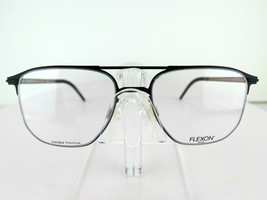 Flexon B 2004 (001) Black Matt 55-18-145 Memory Metal Eyeglass Frames - £31.73 GBP