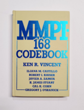 MMPI-168 Codebook Ken R Vincent 1984 - $17.00