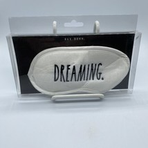 RAE DUNN DREAMING. White Adjustable Cotton Sleep Mask - NEW NIB - $9.95