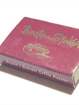 Boston Stoker Dayton Tobacco Cigars Coffee Roaster Match Book Matchbox - £3.91 GBP