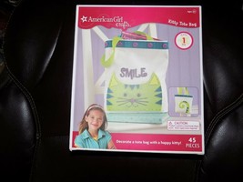 2013 American Girl Doll Crafts Kitty Tote Bag New - £14.00 GBP