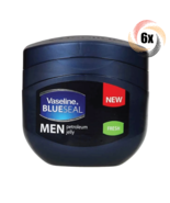 6x Jars Vaseline Blue Seal Men&#39;s Fresh Petroleum Jelly | 8.5oz | Fast Sh... - $50.29 CAD