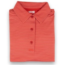 2Putt Men&#39;s Short Sleeve Stripe Polo Red - $40.00
