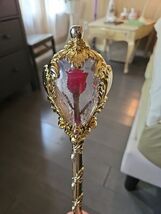 Disney Beauty and the Beast Enchanted Rose Light-Up Wand Princess Belle ... - $19.99