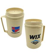 Wix Dana Carquest Double Sided Aladdin Mug Lid &amp; Handle Travel Advertisi... - $25.89 CAD