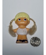 VTG Dolly Pops Growing Hair Doll Knickerbocker Adjustable Hair Length 1981 - £8.74 GBP