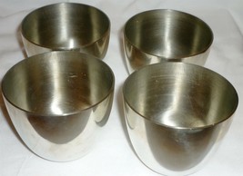 WESTMINSTER SHEFFIELD VINTAGE HANDMADE JEFFERSON CUP ENGLAND SET OF 4 - $723.38 MXN