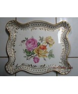 ANTIQUE TRAY ROSES 14 X 17 in ^^ - €126,66 EUR