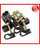Adjustable Coaxial Cable Clips - 100 Pack for Effective Cord Management - $338.47 MXN