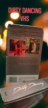 Vintage Dirty Dancing 1988 Vhs Movie Patrick Swayze &amp; Jennifer Grey - £5.65 GBP