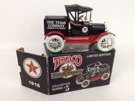 Ertl Texaco 1918 Ford Runabout Ltd Ed Die Cast Original Box 5 New Vintag... - £20.99 GBP