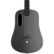 LAVA MUSIC Blue Lava Touch Acoustic-Electric Guitar W/Airflow Bag Midnig... - £480.30 GBP