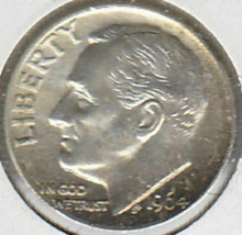 1964-D Roosevelt Silver Dime-Uncirculated - £3.16 GBP