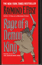 Rage of a Demon King (Serpentwar Saga #3) - Raymond E Feist - Paperback 1998 - £3.37 GBP