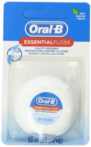 Oral-B Essential Floss, Mint Waxed, 54 Yards - $8.65