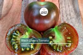 Black Cherry Tomato Seeds | Heirloom, Non-GMO | 1&quot; Fruit | 65 Days | USD... - $4.99+