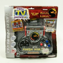 Mortal Kombat Plug &amp; Play Jakks Pacific TV Games 2004 Platinum Series BR... - $58.75