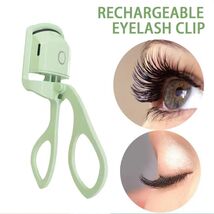Electric Eyelash Curler Portable Heated Eye Lash Perm Comb Long Lasting ... - $12.99