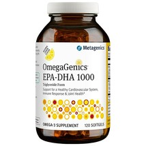 OmegaGenics EPA-DHA 1000 - 120 Softgels - Metagenics - Lemon Immune support - £79.12 GBP