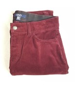 Chaps RL Corduroy Pants Burgundy Stretch Denim Size 6 - €22,70 EUR